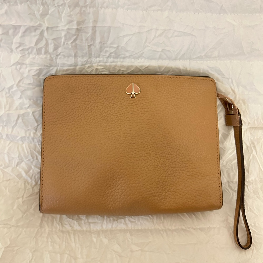 Kate Spade Camel Clutch